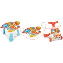 Pchacz stolik edukacyjny 2w1 RK-810 biało-czerwony Ricokids Pchacz stolik edukacyjny 2w1 RK-810 biało-czerwony Ricokids