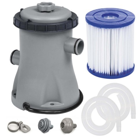 Pompa filtrująca do basenów + transformator 12V 1249L/h Bestway 58381GS Bestway Pompa filtrująca do basenów + transformator 12V 1249L/h Bestway 58381GS Bestway