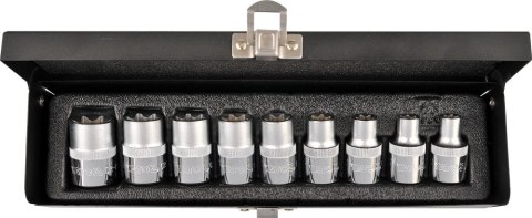 KLUCZE NASADOWE TORX E10-24 ZESTAW 9-SZTUKOWY YATO KLUCZE NASADOWE TORX E10-24 ZESTAW 9-SZTUKOWY YATO
