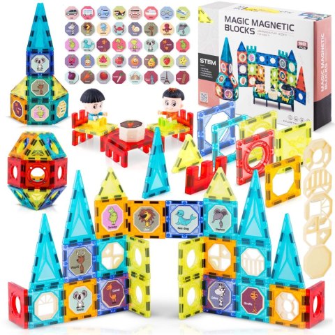Klocki magnetyczne Wieża RK-768 Ricokids Ricokids Klocki magnetyczne Wieża RK-768 Ricokids Ricokids