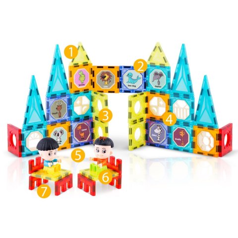 Klocki magnetyczne Wieża RK-768 Ricokids Ricokids Klocki magnetyczne Wieża RK-768 Ricokids Ricokids