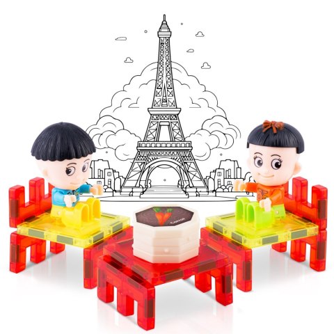 Klocki magnetyczne Wieża RK-768 Ricokids Ricokids Klocki magnetyczne Wieża RK-768 Ricokids Ricokids