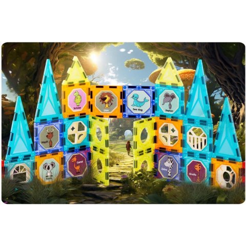 Klocki magnetyczne Wieża RK-768 Ricokids Ricokids Klocki magnetyczne Wieża RK-768 Ricokids Ricokids