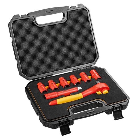 ZESTAW KLUCZY NASADOWYCH 1/2'', 1000V, 8 SZTUK NEO ZESTAW KLUCZY NASADOWYCH 1/2'', 1000V, 8 SZTUK NEO