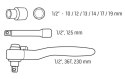 ZESTAW KLUCZY NASADOWYCH 1/2'', 1000V, 8 SZTUK NEO ZESTAW KLUCZY NASADOWYCH 1/2'', 1000V, 8 SZTUK NEO