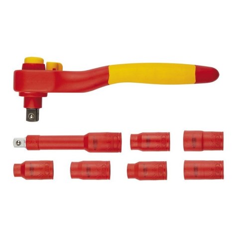 ZESTAW KLUCZY NASADOWYCH 1/2'', 1000V, 8 SZTUK NEO ZESTAW KLUCZY NASADOWYCH 1/2'', 1000V, 8 SZTUK NEO