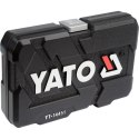 ZESTAW NARZĘDZIOWY 23 CZĘŚCI 1/4'' YATO ZESTAW NARZĘDZIOWY 23 CZĘŚCI 1/4'' YATO