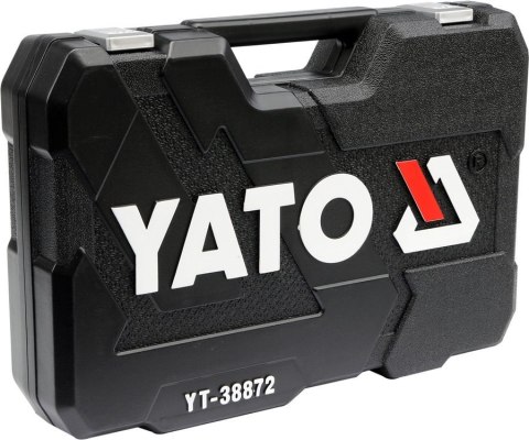 ZESTAW NARZĘDZIOWY XL 1/2''128 SZTUK YATO ZESTAW NARZĘDZIOWY XL 1/2''128 SZTUK YATO