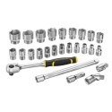 ZESTAW NARZĘDZIOWY PRO-STACK L 1/2 , 26SZT. STANLEY ZESTAW NARZĘDZIOWY PRO-STACK L 1/2 , 26SZT. STANLEY