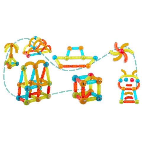 Klocki magnetyczne z podświetleniem RK-767 Ricokids Ricokids Klocki magnetyczne z podświetleniem RK-767 Ricokids Ricokids