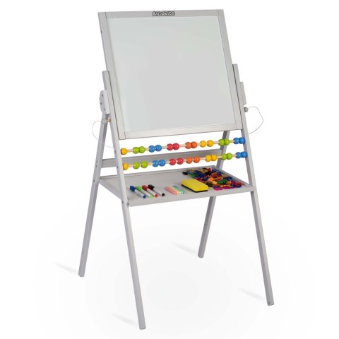 Magnetyczna kredowa tablica obrotowa Ricokids - szara Ricokids Magnetyczna kredowa tablica obrotowa Ricokids - szara Ricokids