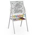 Magnetyczna kredowa tablica obrotowa Ricokids - szara Ricokids Magnetyczna kredowa tablica obrotowa Ricokids - szara Ricokids