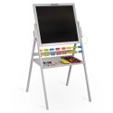 Magnetyczna kredowa tablica obrotowa Ricokids - szara Ricokids Magnetyczna kredowa tablica obrotowa Ricokids - szara Ricokids