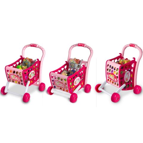 Wózek na zakupy Ricokids 773401 różowy Ricokids Wózek na zakupy Ricokids 773401 różowy Ricokids