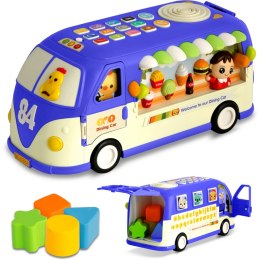 Zabawka edukacyjna Autobus RK-741 Ricokids niebieski Ricokids