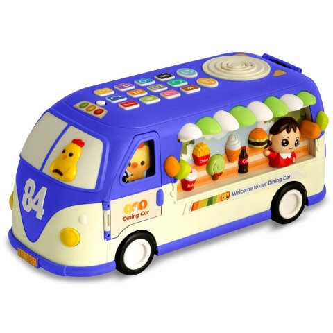 Zabawka edukacyjna Autobus RK-741 Ricokids niebieski Ricokids Zabawka edukacyjna Autobus RK-741 Ricokids niebieski Ricokids