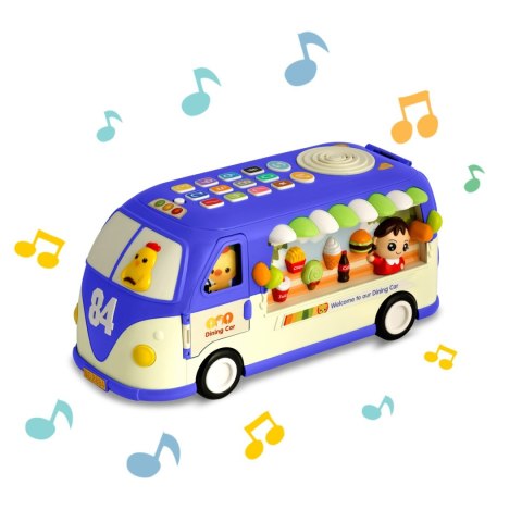 Zabawka edukacyjna Autobus RK-741 Ricokids niebieski Ricokids Zabawka edukacyjna Autobus RK-741 Ricokids niebieski Ricokids