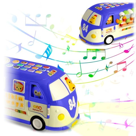Zabawka edukacyjna Autobus RK-741 Ricokids niebieski Ricokids Zabawka edukacyjna Autobus RK-741 Ricokids niebieski Ricokids