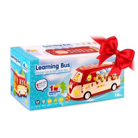 Zabawka edukacyjna Autobus RK-741 Ricokids niebieski Ricokids Zabawka edukacyjna Autobus RK-741 Ricokids niebieski Ricokids