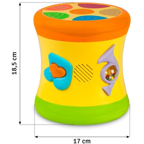 Zabawka edukacyjna bębenek RK-742 Ricokids Ricokids Zabawka edukacyjna bębenek RK-742 Ricokids Ricokids
