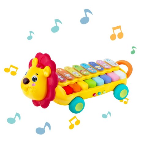 Zabawka edukacyjna cymbałki, Ksylofon lewek RK-740 Ricokids Ricokids Zabawka edukacyjna cymbałki, Ksylofon lewek RK-740 Ricokids Ricokids