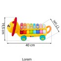 Zabawka edukacyjna cymbałki, Ksylofon lewek RK-740 Ricokids Ricokids Zabawka edukacyjna cymbałki, Ksylofon lewek RK-740 Ricokids Ricokids