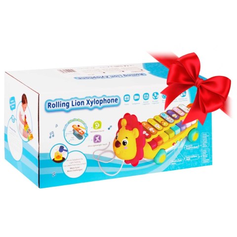 Zabawka edukacyjna cymbałki, Ksylofon lewek RK-740 Ricokids Ricokids Zabawka edukacyjna cymbałki, Ksylofon lewek RK-740 Ricokids Ricokids