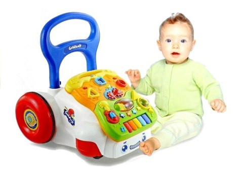 Chodzik Pchacz Dla Dziecka Grający Odpinany Panel LEAN Toys Chodzik Pchacz Dla Dziecka Grający Odpinany Panel LEAN Toys