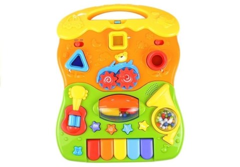 Chodzik Pchacz Dla Dziecka Grający Odpinany Panel LEAN Toys Chodzik Pchacz Dla Dziecka Grający Odpinany Panel LEAN Toys