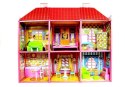 Domek dla Lalek Ogromna Willa z Meblami LEAN Toys Domek dla Lalek Ogromna Willa z Meblami LEAN Toys