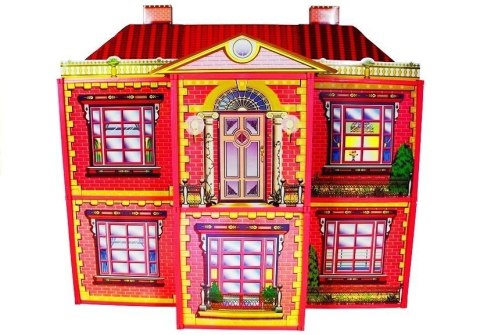 Domek dla Lalek Ogromna Willa z Meblami LEAN Toys Domek dla Lalek Ogromna Willa z Meblami LEAN Toys