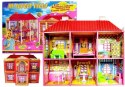 Domek dla Lalek Ogromna Willa z Meblami LEAN Toys Domek dla Lalek Ogromna Willa z Meblami LEAN Toys