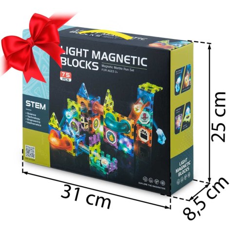 Klocki magnetyczne z podświetleniem RK-763 Ricokids Ricokids Klocki magnetyczne z podświetleniem RK-763 Ricokids Ricokids