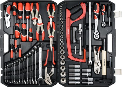 ZESTAW NARZĘDZIOWY 79 CZĘŚCI 1/2'' XXXL YATO ZESTAW NARZĘDZIOWY 79 CZĘŚCI 1/2'' XXXL YATO