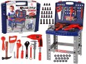 Zestaw Narzędzi w Walizce Wiertarka Stolik Warsztat Akcesoria LEAN Toys Zestaw Narzędzi w Walizce Wiertarka Stolik Warsztat Akcesoria LEAN Toys