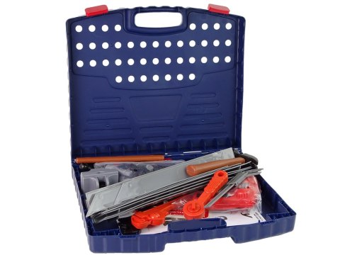 Zestaw Narzędzi w Walizce Wiertarka Stolik Warsztat Akcesoria LEAN Toys Zestaw Narzędzi w Walizce Wiertarka Stolik Warsztat Akcesoria LEAN Toys