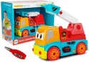 Auto Wóz strażacki Straż Pożarna do Rozkręcania LEAN Toys Auto Wóz strażacki Straż Pożarna do Rozkręcania LEAN Toys