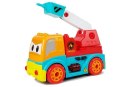 Auto Wóz strażacki Straż Pożarna do Rozkręcania LEAN Toys Auto Wóz strażacki Straż Pożarna do Rozkręcania LEAN Toys
