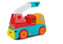 Auto Wóz strażacki Straż Pożarna do Rozkręcania LEAN Toys Auto Wóz strażacki Straż Pożarna do Rozkręcania LEAN Toys