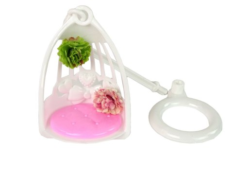 Lalka Dla Dzieci Emily Huśtawka Kwiaty LEAN Toys Lalka Dla Dzieci Emily Huśtawka Kwiaty LEAN Toys