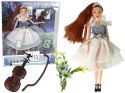 Lalka Dla Dzieci Emily Skrzypce Kwiaty LEAN Toys Lalka Dla Dzieci Emily Skrzypce Kwiaty LEAN Toys