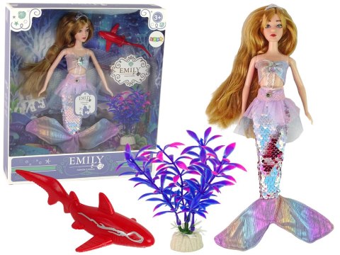 Lalka Dla Dzieci Emily Syrenka Różowa Akcesoria LEAN Toys Lalka Dla Dzieci Emily Syrenka Różowa Akcesoria LEAN Toys