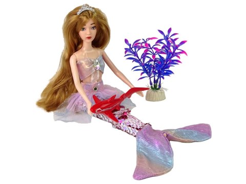 Lalka Dla Dzieci Emily Syrenka Różowa Akcesoria LEAN Toys Lalka Dla Dzieci Emily Syrenka Różowa Akcesoria LEAN Toys