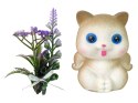 Lalka Dla Dzieci Emily Warkocze Kot Kwiaty LEAN Toys Lalka Dla Dzieci Emily Warkocze Kot Kwiaty LEAN Toys