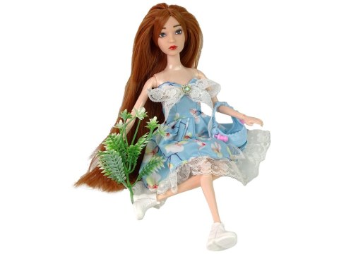 Lalka Dla Dzieci Emily Wiosenna Rude Włosy Kwiaty LEAN Toys Lalka Dla Dzieci Emily Wiosenna Rude Włosy Kwiaty LEAN Toys