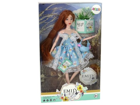 Lalka Dla Dzieci Emily Wiosenna Rude Włosy Kwiaty LEAN Toys Lalka Dla Dzieci Emily Wiosenna Rude Włosy Kwiaty LEAN Toys