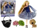 Lalka Dla Dzieci Emily Z Pieskiem Torebką Kwiatami LEAN Toys Lalka Dla Dzieci Emily Z Pieskiem Torebką Kwiatami LEAN Toys