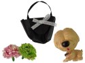 Lalka Dla Dzieci Emily Z Pieskiem Torebką Kwiatami LEAN Toys Lalka Dla Dzieci Emily Z Pieskiem Torebką Kwiatami LEAN Toys