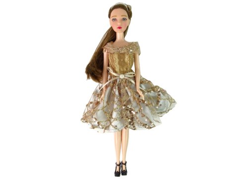 Lalka Dla Dzieci Emily z Pieskiem Długie Włosy LEAN Toys Lalka Dla Dzieci Emily z Pieskiem Długie Włosy LEAN Toys