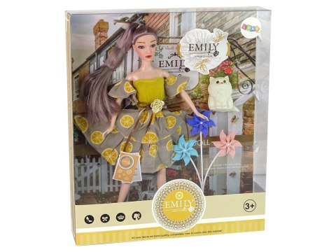 Lalka Emily z Wiatrakiem Kotek Dla Dzieci LEAN Toys Lalka Emily z Wiatrakiem Kotek Dla Dzieci LEAN Toys
